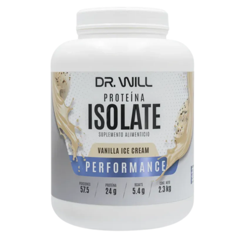 Proteina Isolated Vainilla 2.3Kg