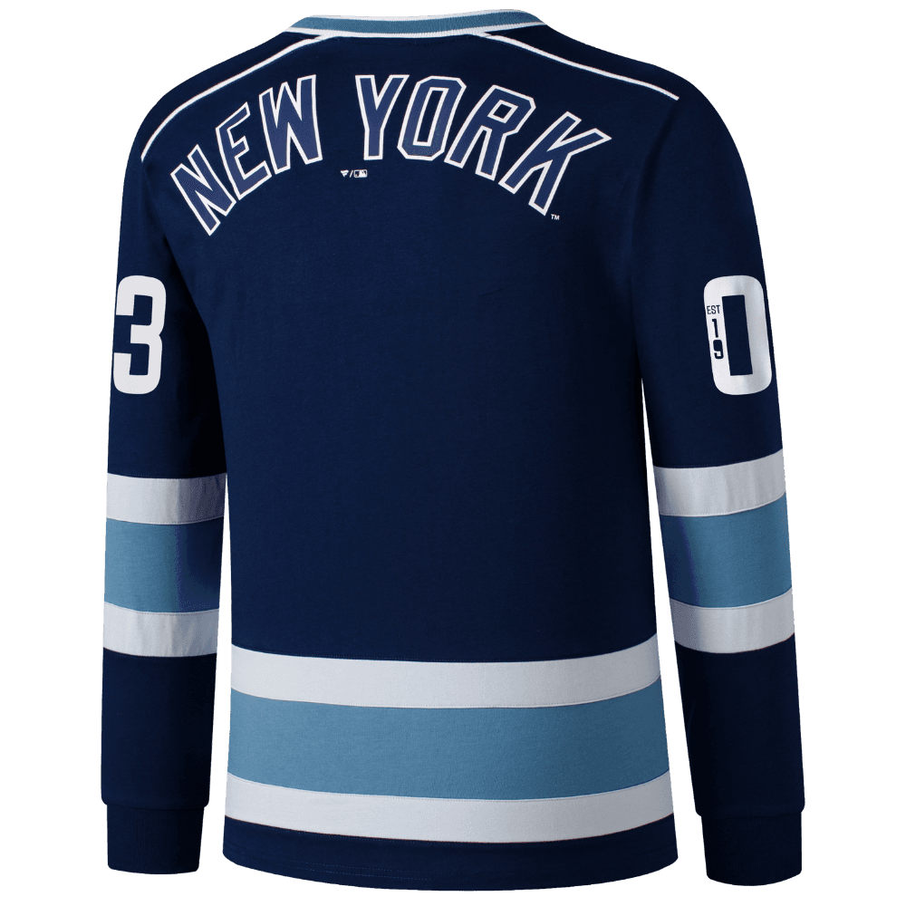 Front Embroidered Logos Loose Fit  New York Yankees miniatura 4