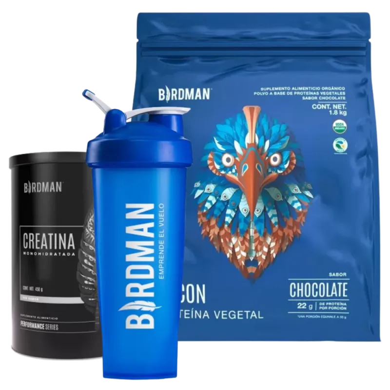 Pack Creatina 450g + Falcon Chocolate 1.8 kg + Shaker