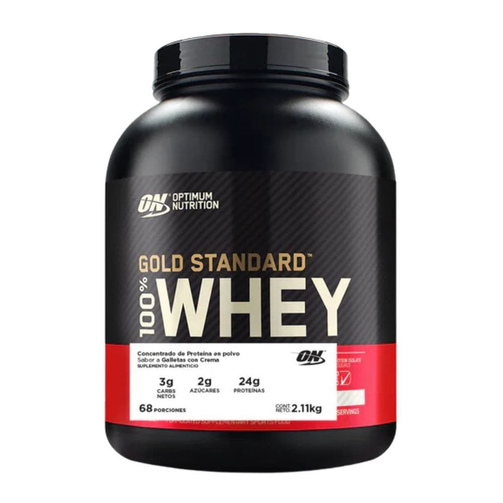 Gold Standard 100% Whey 4.6 Lb Galletas con Crema miniatura 4
